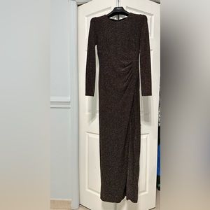 Ralph Lauren women’s metallic maxi dress